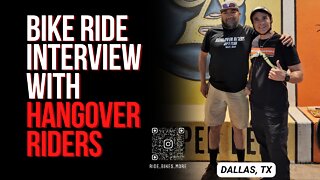 Bike Ride Interview With Hang Over Riders | Cycling Show | Bicycle Podcast | Dallas Tx