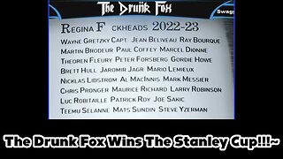 THE DRUNK FOX WINS THE STANLEY CUP!!!!~