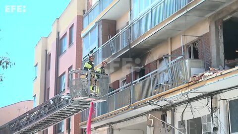 Una mujer muerta y 11 heridos en una explosión en un edificio en Valladolid