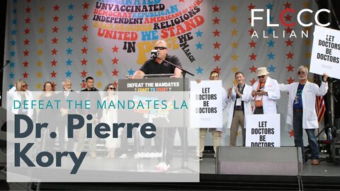 Dr. Pierre Kory's speech at Defeat the Mandates Coast to Coast