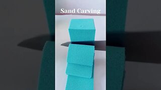 Unbelievable Art: Watch This Sand Carving Transformation. #shorts #asmr