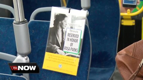 MCTS buses 'save a seat' for Rosa Parks