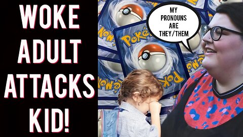 Kid BOOTED from Pokemon card tournament for laughing at pronouns! They/Them Judge abuses power!