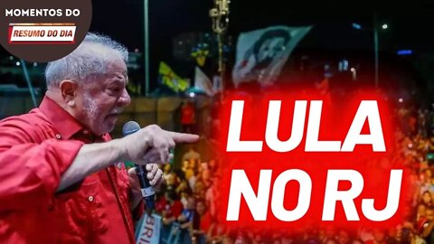 Ato de Lula em Nova Iguaçu, no Rio de Janeiro | Momentos do Resumo do Dia