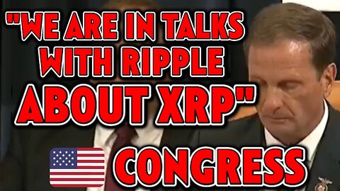 CONGRESS JUST SAID THIS ABOUT XRP!! *BREAKING* $35.76 AN XRP BY MONDAY!