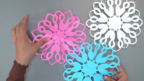 Easy Stencil Paper Cutting Design by Hand for Decorations