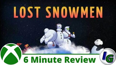 Lost Snowmen 6 Minute Game Review on Xbox