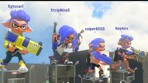 Splatoon 3 With Ikephire, SniperAS50, and StripMineS