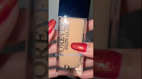 Dior Forever Skin Glow Foundation #trending #viral #fyp #shorts #makeup #shortvideo #Swatches