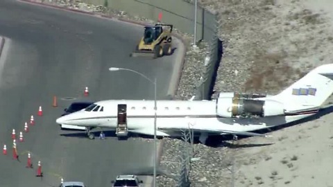 Plane rolls into fence after maintenance worker forgets to set the brakes