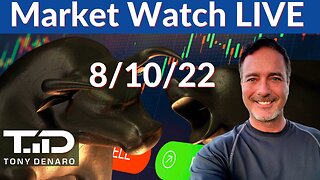 Stock Market Close LIVE - 8/10/22 AMC GME NVTA CLWT