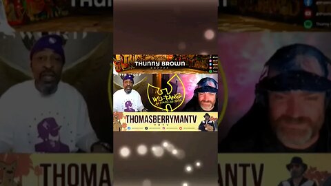 Thunny Brown meets the Wutang! @ThunnyBrown subscribe for more! #ThunnyBrown #Wutang #Methodman