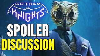 Gotham Knights SPOILER DISCUSSION - Ending | Court Of Owls | More!