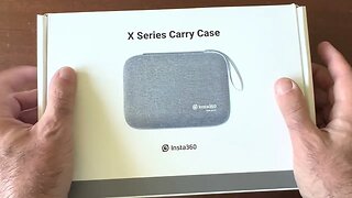 ASMR haul: X Series and Carry Case for Insta360 with Selfie-Stick