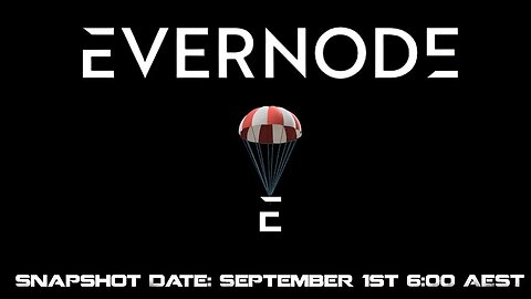Free Money: Evernode Airdrop For XRP Investors (9/1/2023). $EVRS Distribution Schedule & Governance.