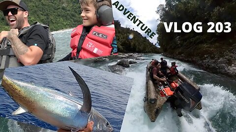 ADVENTURE VLOG 203 the golden Tuna and the rusty jaffle irons, GOLD FISHING COOKING CAMPFIRES