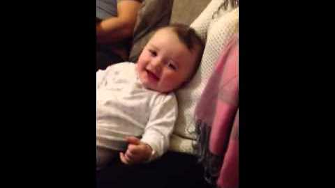 Baby Thinks The Word 'Donkey' Is Hilarious
