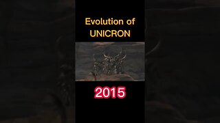 evolution of unicron (1986 - 2023)