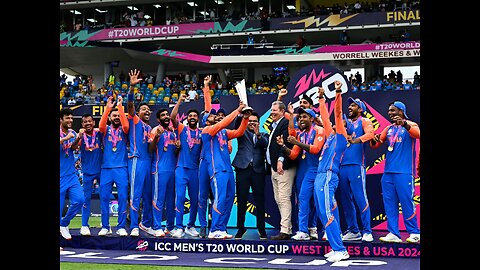 INDIA WINS ICC T20 CRICKET WORLD CUP