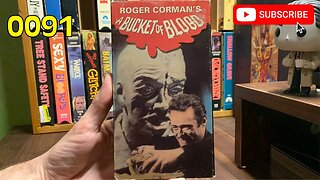 [0091] A BUCKET OF BLOOD (1959) VHS [INSPECT] [#abucketofblood #abucketofbloodVHS]