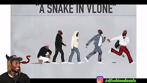 A SNAKE IN VLONE