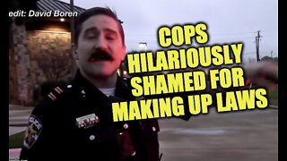 Cops Hilariously Shamed For Making Up Laws