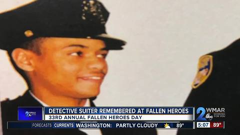 Detective Sean Suiter remembered at Fallen Heroes Day