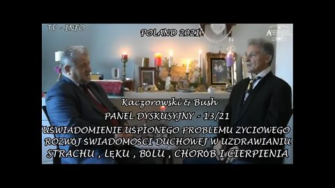 UŚWIADOMIENIE UŚPIONEGO PROBLEMU ZYCIOWEGO ROZWÓJ ŚWIADOMOŚCI DUCHOWEJ W UZDRAWIANIU /2021 © TV INFO