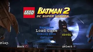 LEGO Batman 2: DC Super Heroes Day 2. No mic. Not really feeling up for it.