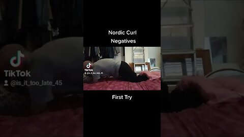 Nordic Curl Negatives