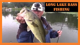 Long Lake Michigan Bass Fishing
