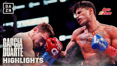 THE RETURN Ryan Garcia vs Oscar Duarte Fight Highlights