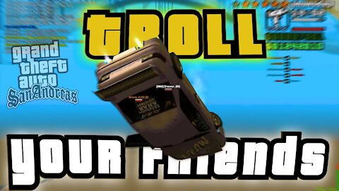 How to TELEPORT without CHEATS in GTA SAMP - troll friends :)