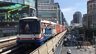 BTS SkyTrain in Bangkok, Thailand