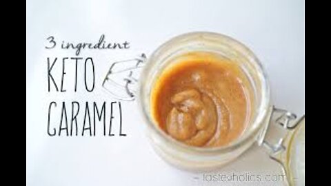 Keto Caramel Sauce Recipe Video
