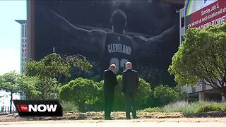 What's going to happen to the LeBron mural?