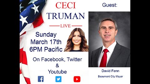 3-17-2024 Ceci Truman Live with guest David Fenn