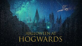 Halloween at Hogwards Ambien music Hogwarts Autumn 🍂