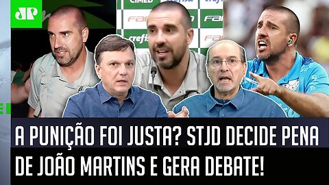 "Essa PENA pra mim foi..." PUNIÇÃO ao auxiliar do Palmeiras por fala sobre "SISTEMA" PROVOCA DEBATE!