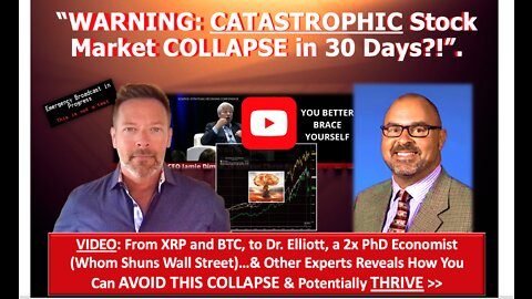 30 Days to 2022's Stock Market Crash, then $500/oz Silver and #ripplexrp XRP Army's Vindication?