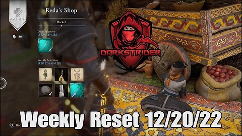 Assassin’s Creed Valhalla- Weekly Reset 12/20/22