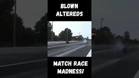 Blown Altered Match Race Madness Full Send! #shorts