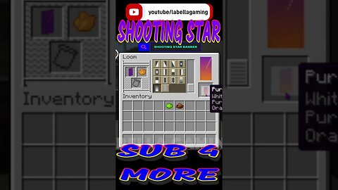 Shooting Star Banner | Minecraft