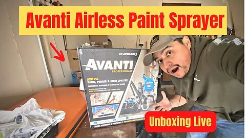 $599 Avanti Airless Paint Sprayer Unboxing | Avanti Max 821