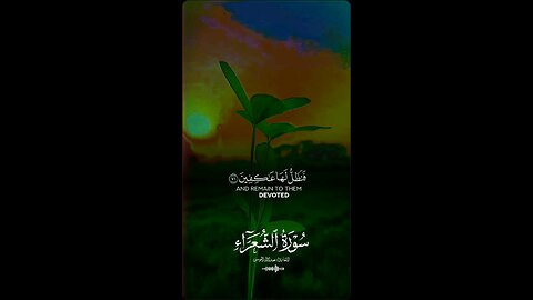 Surah Ash-Shu'ara_Beautifull Quran __DiverttoIslam♥️ #quran #recitation