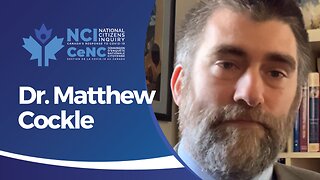 Dr. Matthew Cockle - May 02, 2023 - Vancouver, British Columbia