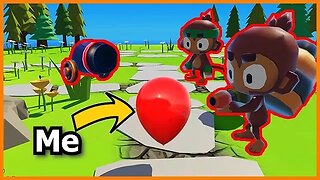 Bloons Tower Defense, but YOU'RE the Balloon!