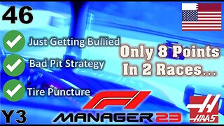 We Continue to Struggle Late in the Year l F1 Manager 2023 Haas Career Mode l Episode 46