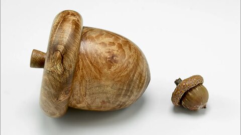 Woodturning: My First Acorn Box