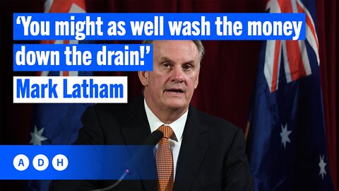 ‘You might as well wash the money down the drain!’ Mark Latham joins Alan | Alan Jones